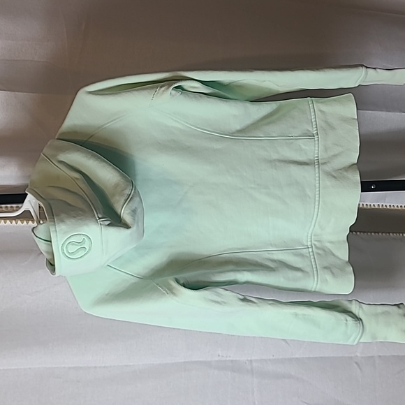 Lululemon Scuba Hoodie Mint Green Size 6 - Picture 5 of 7